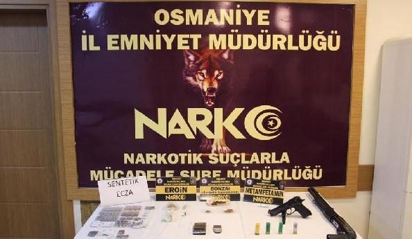 Osmaniye merkezli uyuşturucu operasyonu: 10 gözaltı