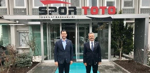 Başkan Yeşildemir’den Spor Toto’ya ziyaret 