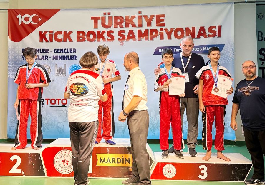 Türkiye şampiyonasında gururumuz oldular 