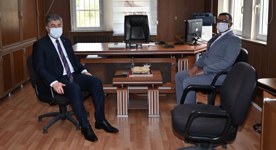 Yılmaz, Meteoroloji İl Müdürlüğünün çalışmaları hakkında bilgi aldı