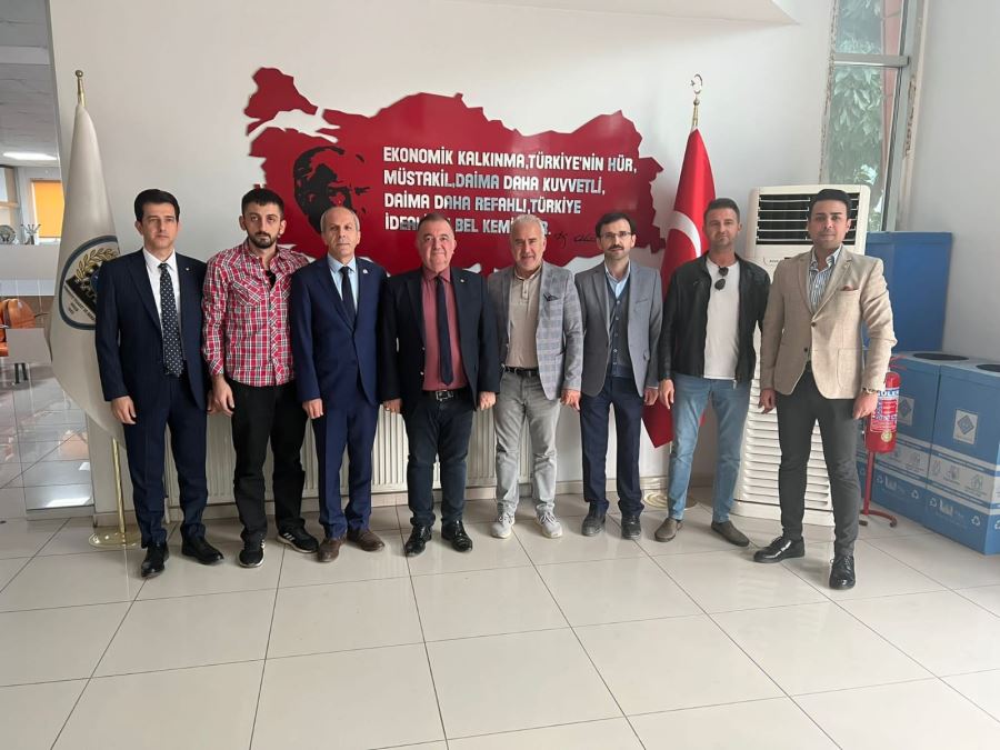 CGC’li gazetecilerden kurumlara hayırlı olsun ziyaretleri 