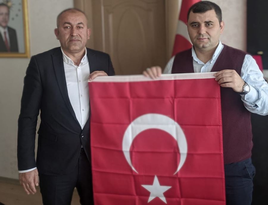 Başkan Er ve Yazıcıoğlu, Kaymakam Kayabaşı