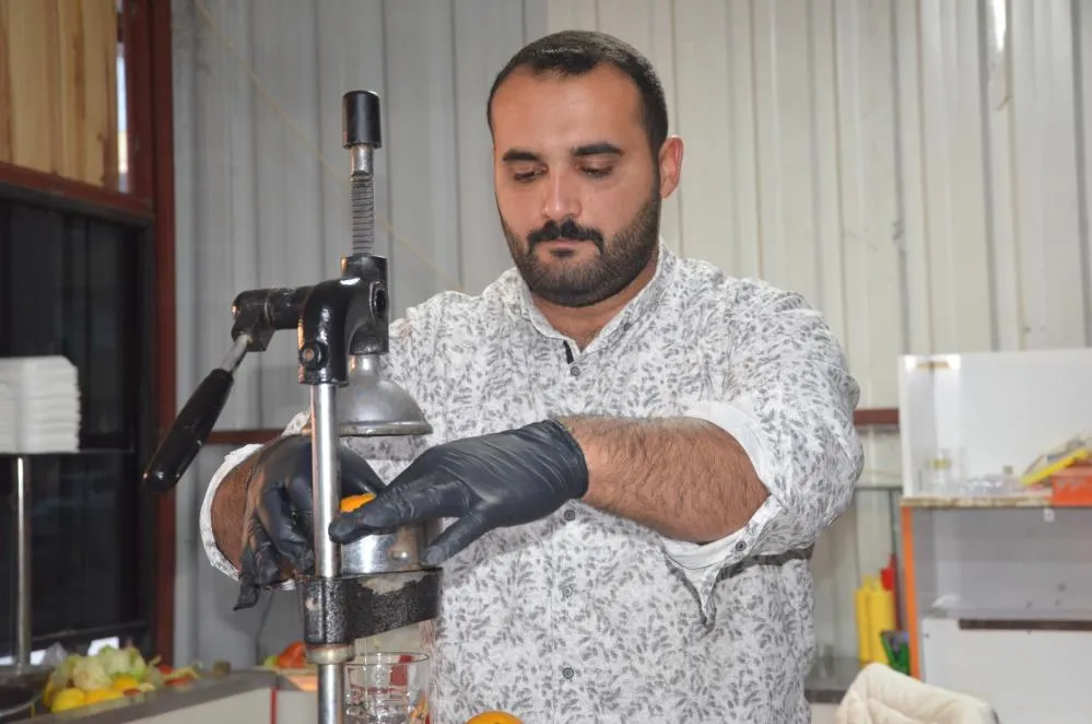 Yeni işyeri yeni umutla çalışıyor