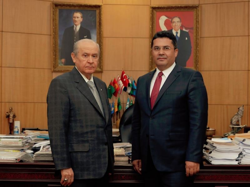 Ersoy, seçim sonuçlarını Genel Başkan Bahçeli’ye arz etti
