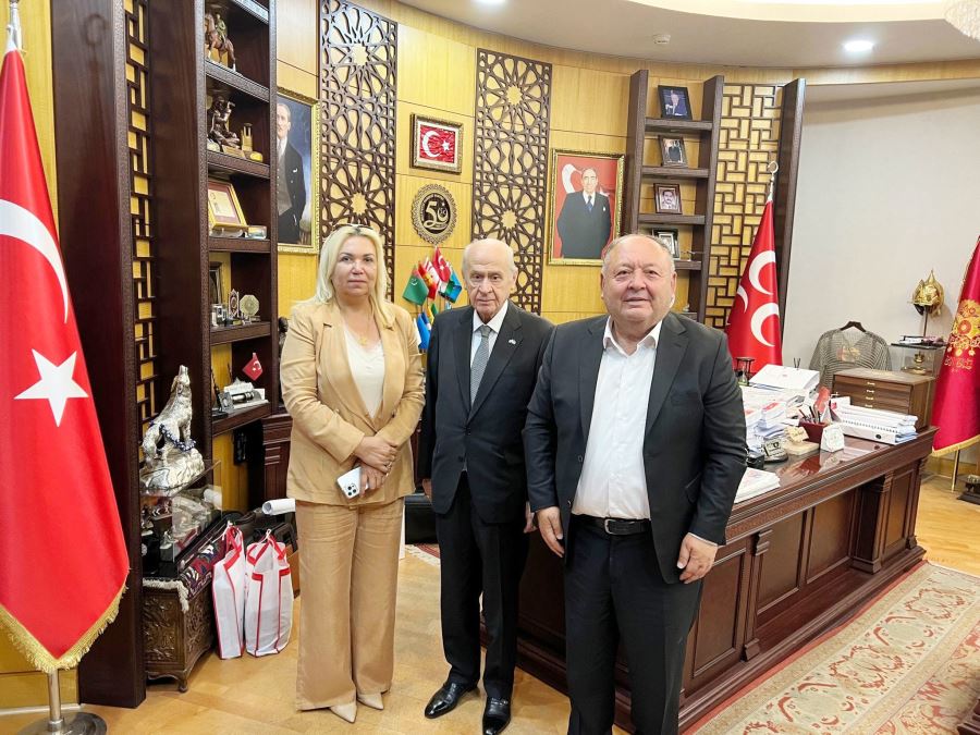 Kadirli Belediye Başkanı Tarhan’dan Bahçeli ziyareti 
