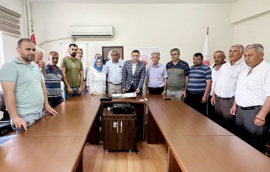 Kabul edilen 52 tarımsal sulama projesinin sözleşmesi imzalandı