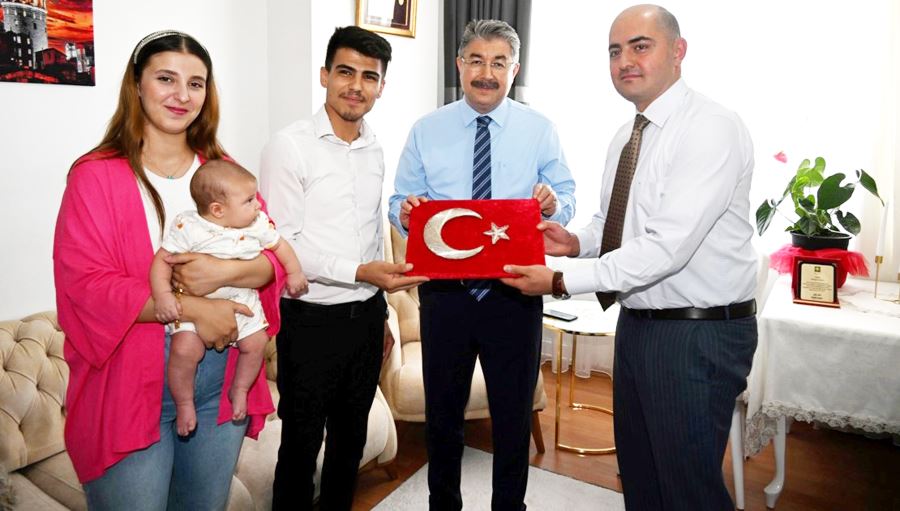 Gazi Çetin’e Vali ve başsavcı ziyareti 
