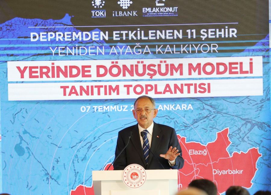 11 DEPREM ŞEHRİ YENİDEN AYAĞA KALDIRILIYOR