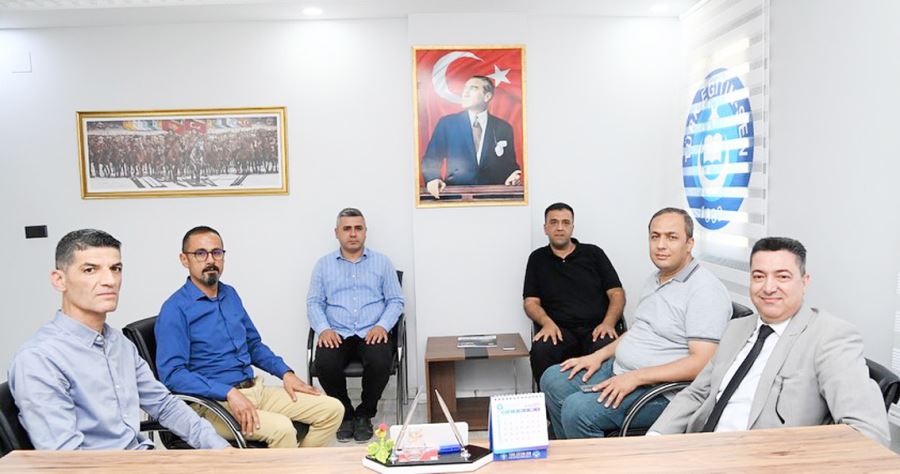Rektör Uzun, sendika başkanı Kılınç’ı ziyaret etti