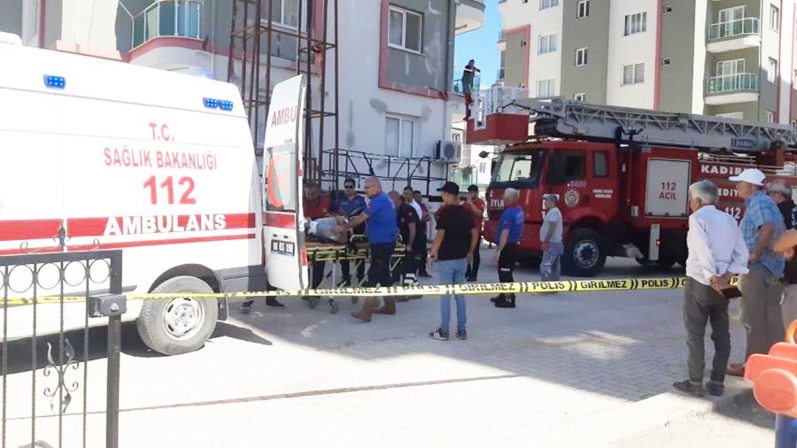 Emniyet halatı can kurtardı