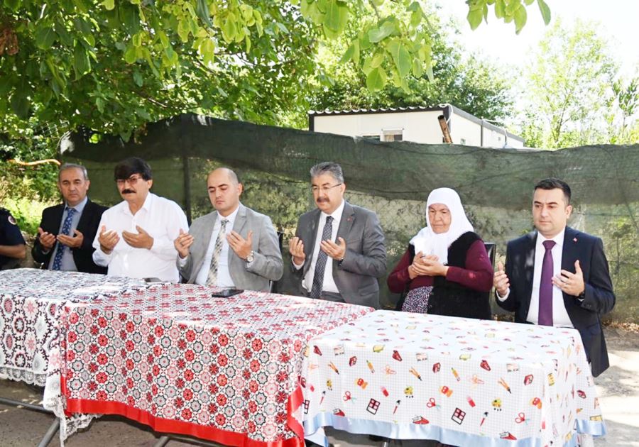 Kapımız, gönlümüz şehit ailelerine her daim açıktır