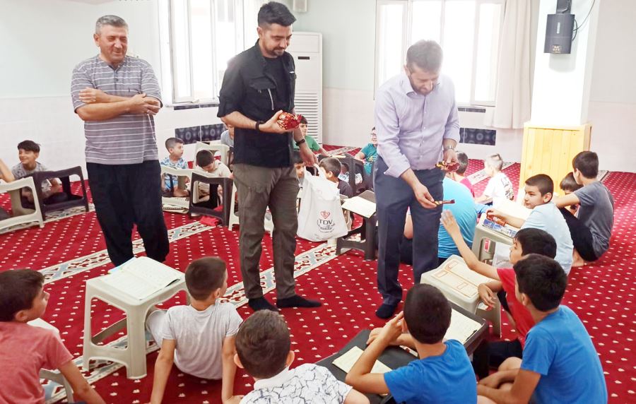 Çocuklarını kurslara gönderen velilere teşekkür ediyoruz