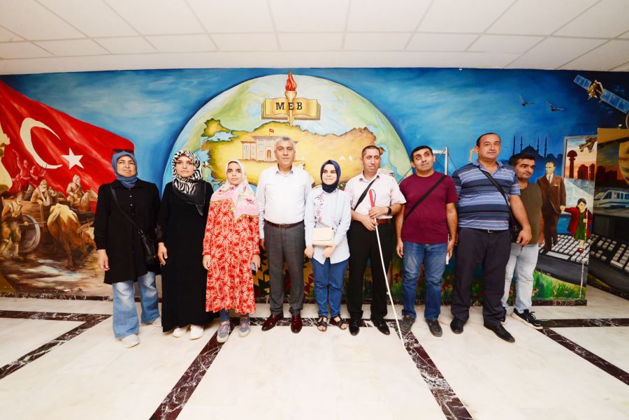 Altı Nokta Körler Derneğinden ziyaret