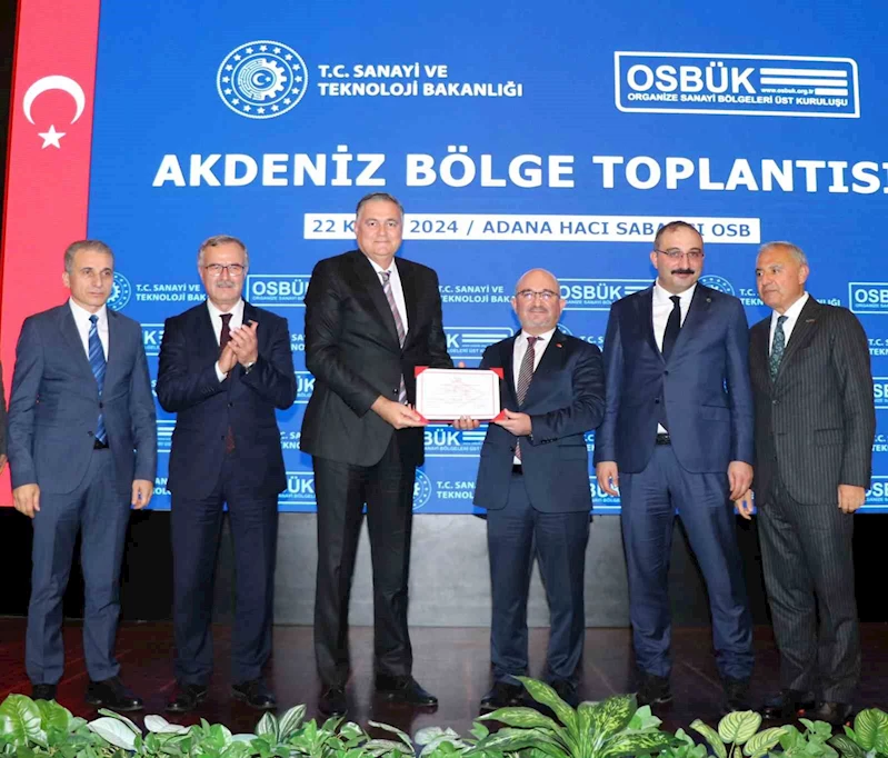 TSE’den Antalya OSB’ye Yeşil OSB belgesi
