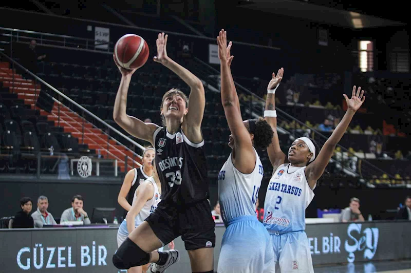 Türkiye Kadınlar Basketbol Ligi: Tarsus Spor: 77 - Beşiktaş: 85
