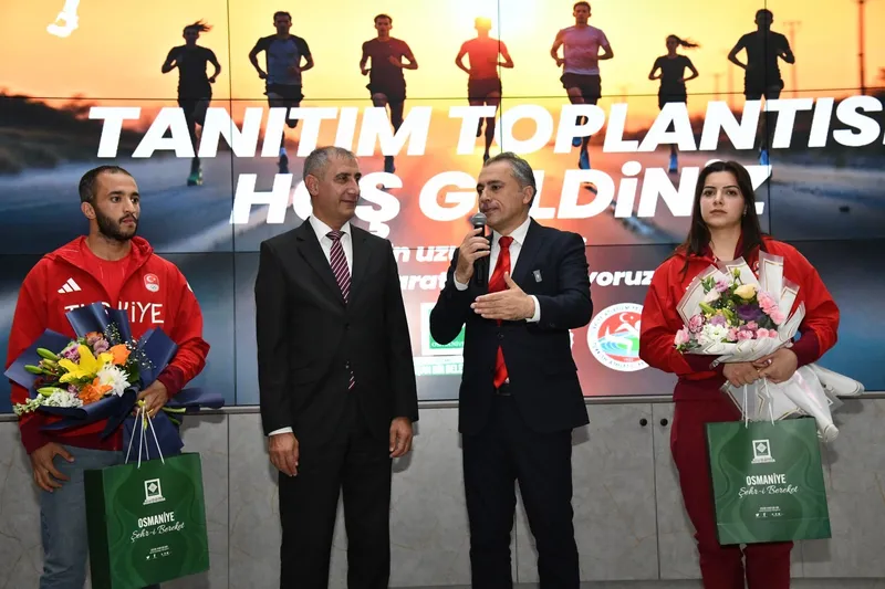 Osmaniye’de uluslararası yarı maratonu tanıtım toplantısı
