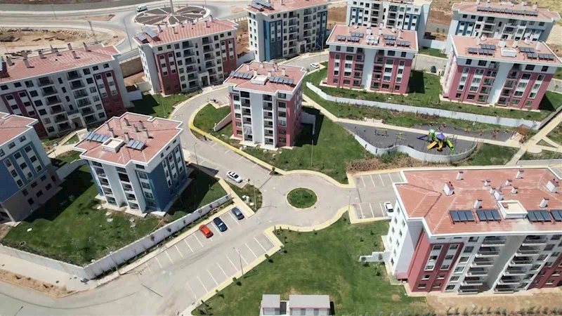 İndere konutlarında sona geliniyor
