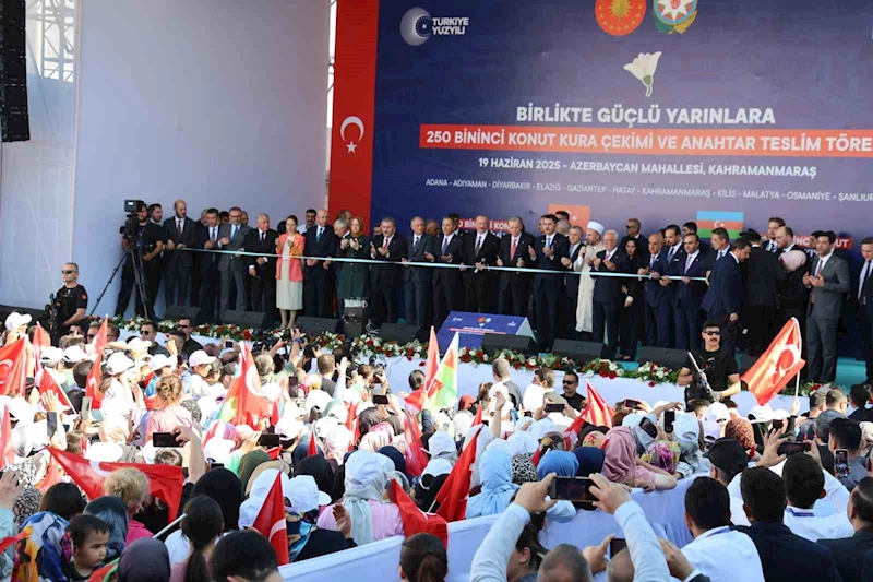 Teslim edilen deprem konutu sayısı 250 bini aştı
