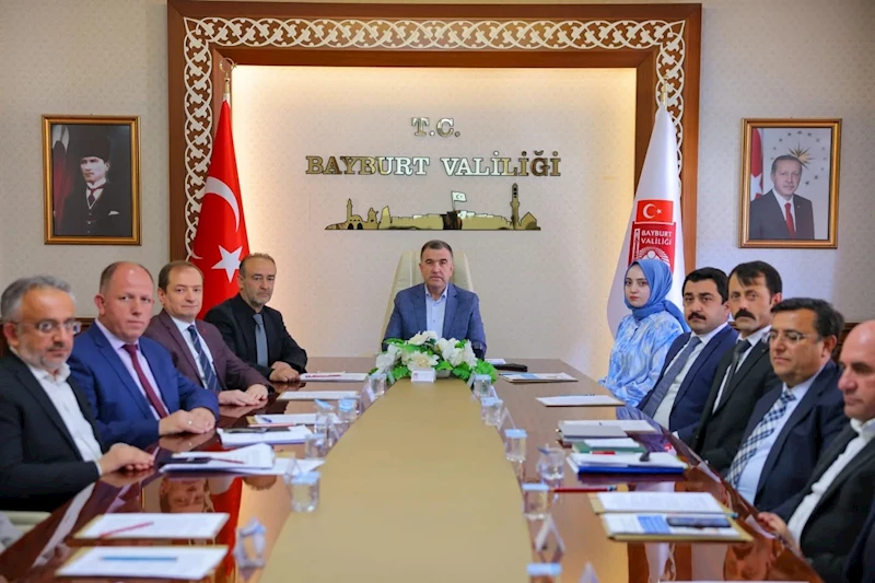 Bayburt’ta İl Hayvanları Koruma Kurulu toplandı
