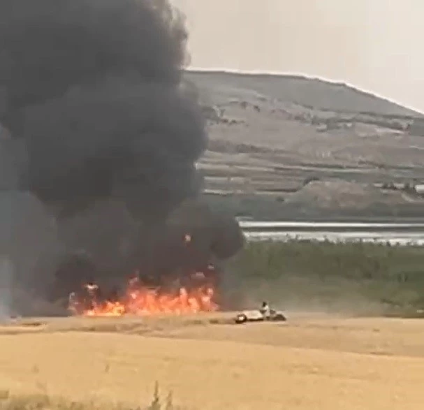 Gaziantep’te korkutan yangın: 50 dönüm arazi kül oldu
