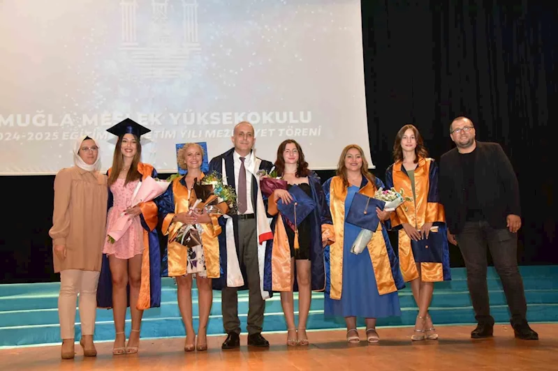 Muğla MYO ile Dalaman MYO’da mezuniyet sevinci
