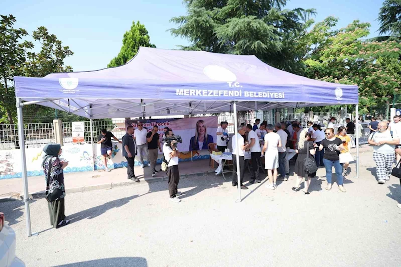 Başkan Doğan ailelerin heyecanlı bekleyişine ortak oldu
