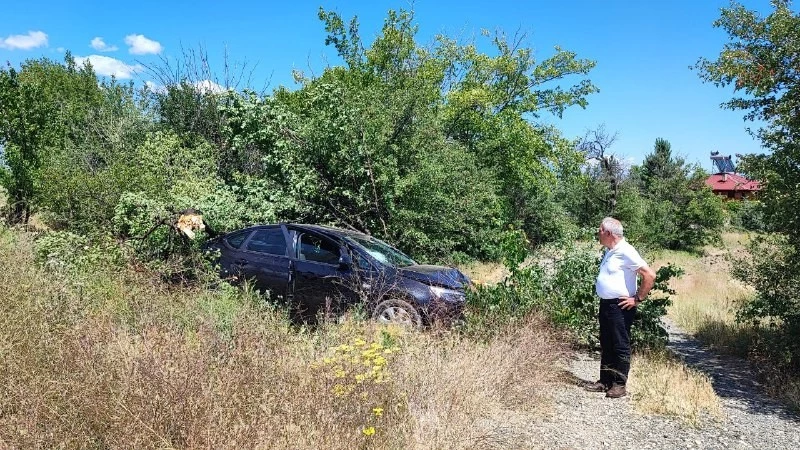 Erzincan-Kemah karayolunda kaza
