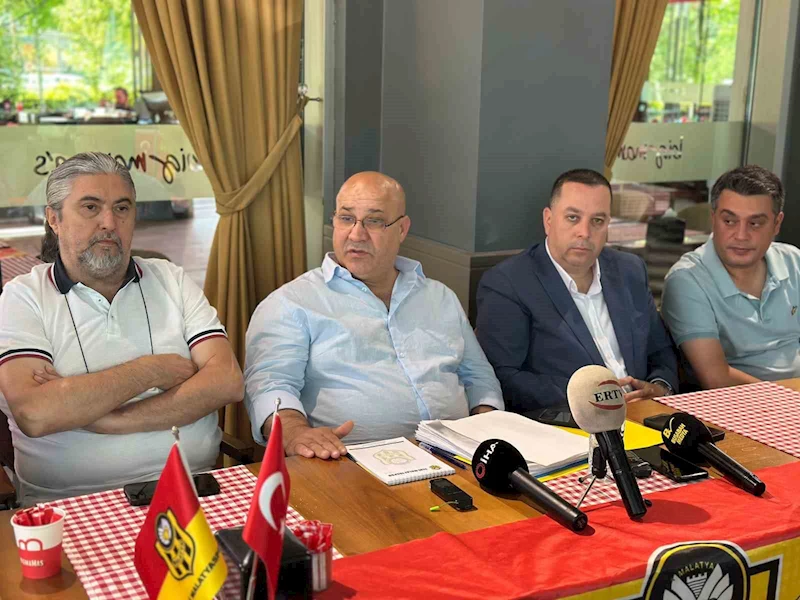Yeni Malatyaspor Başkanı Haşim Karadağ: 