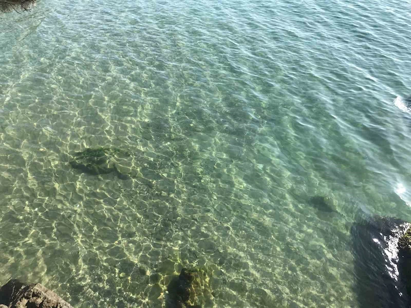 Yakıt dökülen deniz temizlendi: Vatandaşlar soluğu İnkumu’nda aldı
