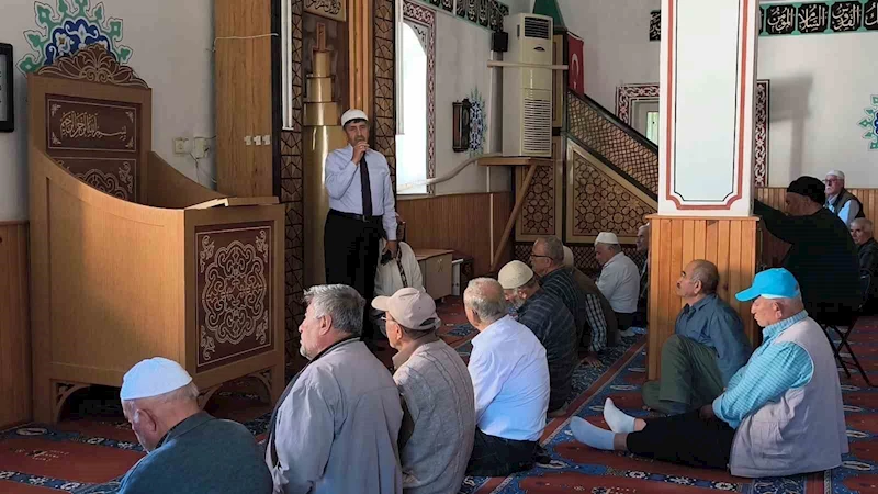 Anamur yaylalarında vaaz ve irşat programları yoğun ilgi görüyor
