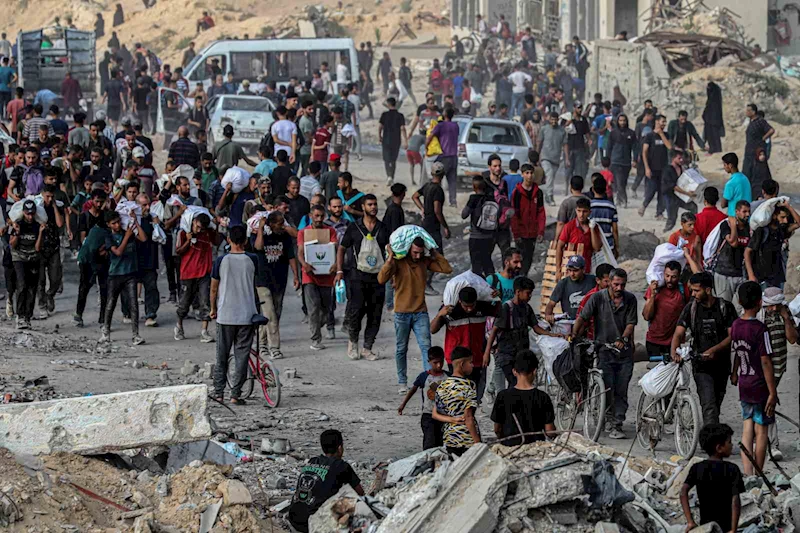 Gazze’de can kaybı 56 bin 259’a yükseldi
