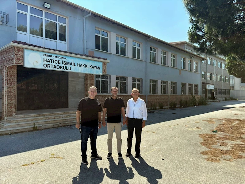 Mudanya’da eğitim yatırımları devam ediyor
