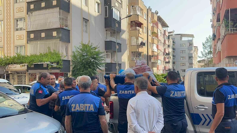 Siirt’te kaldırım ve yol işgaliyle mücadele sürüyor
