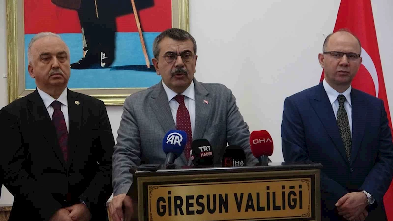 Milli Eğitim Bakanı Yusuf Tekin: 
