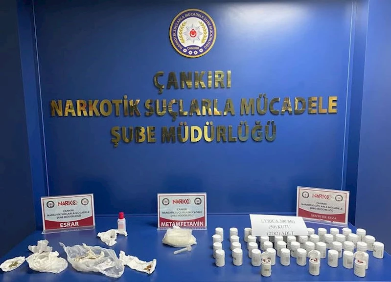 Çankırı’da uyuşturucuyla yakalanan 2 şüpheli tutuklandı
