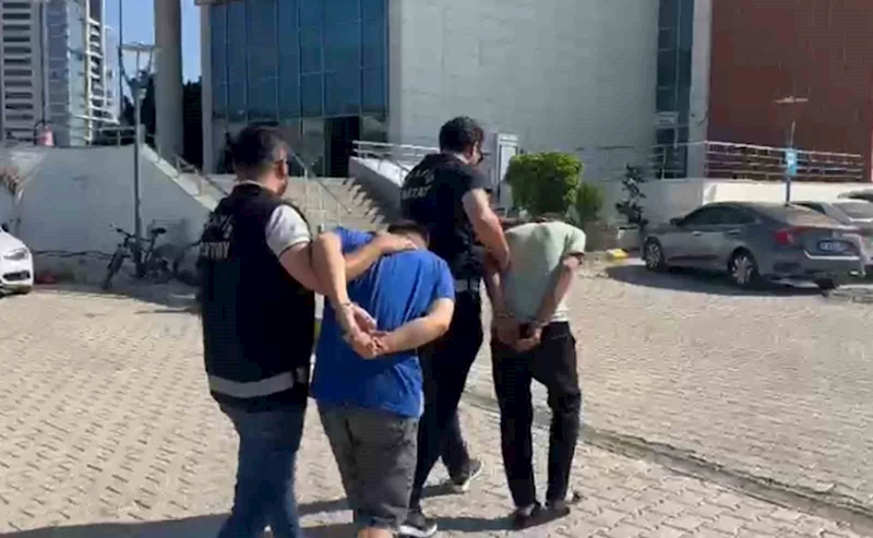 Hatay’da hırsızlık şüphelisi 3 şahıs tutuklandı
