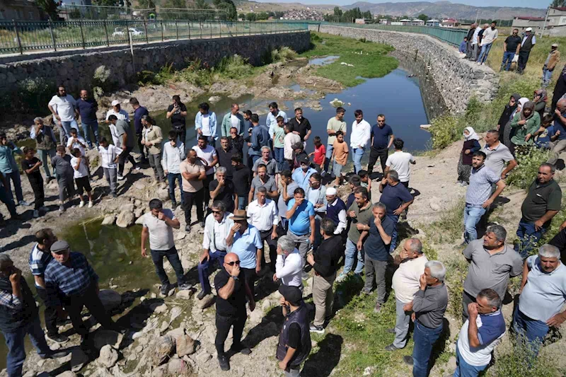 Melendiz Çayı’na karışan kanalizasyon suyu tehlike saçıyor
