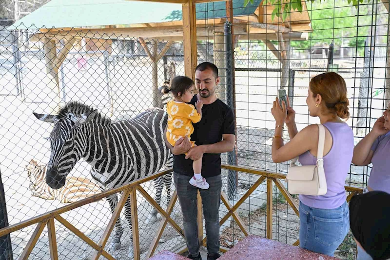 Tarsus Doğa Parkı, bayramda ziyaretçi akınına uğradı
