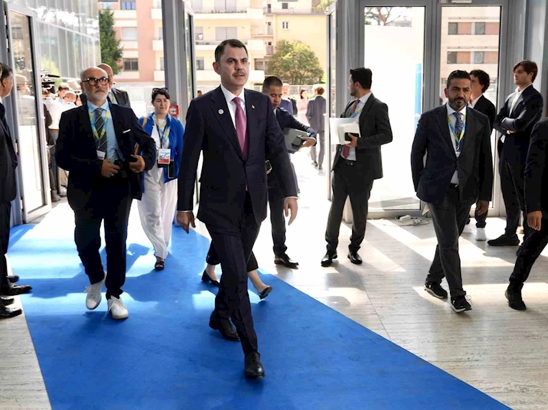Bakan Kurum, Roma’da düzenlenen 