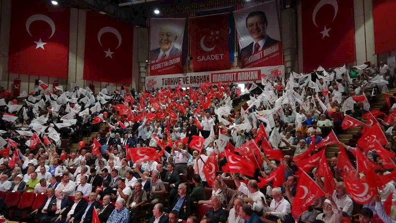 Saadet Partisi Genel Başkanı Arıkan: 