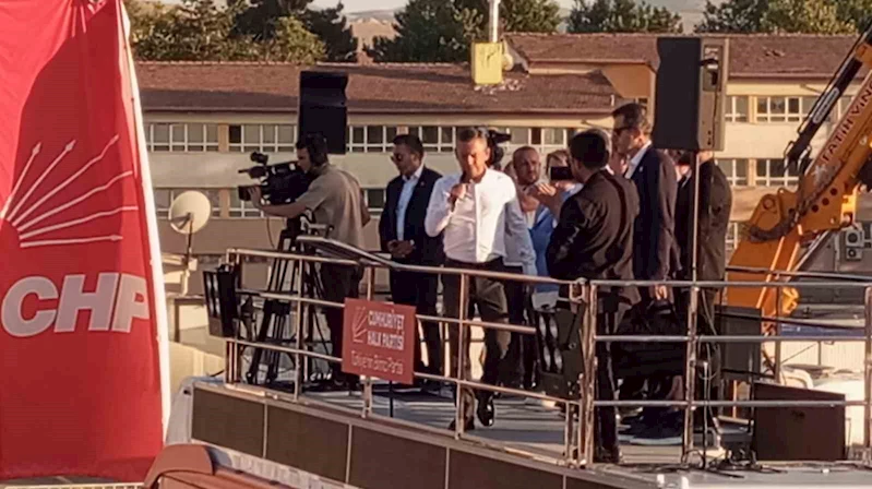 CHP Genel Başkanı Özel, Malatya’daki mitingde konuştu
