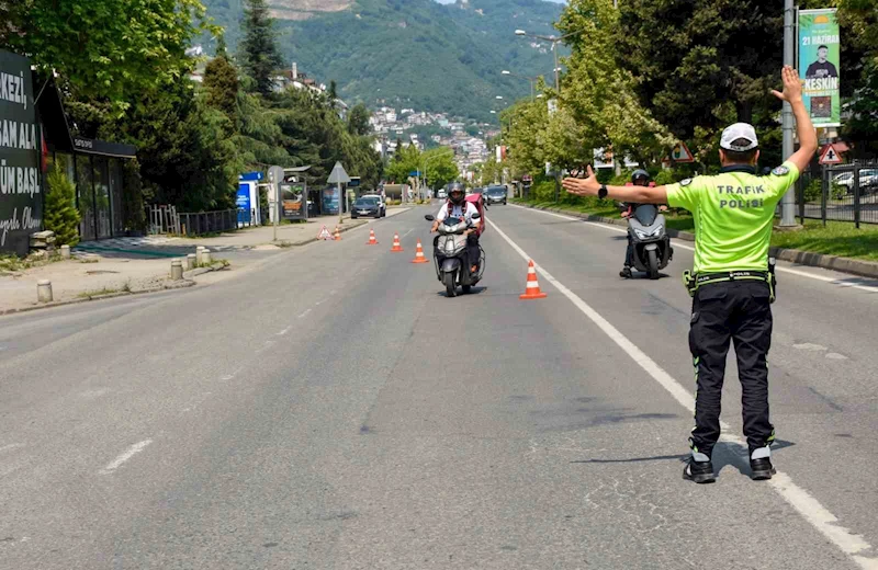 Ordu’da bir haftada 16 binden fazla araç ve sürücüsü denetlendi
