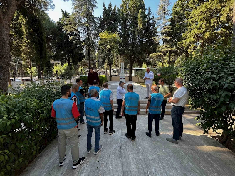 Denetimli Serbestlik yükümlülerinden şehitliğe anlamlı ziyaret
