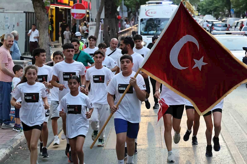 Manisa’da ‘15 Temmuz Sancak Koşusu’ yapıldı
