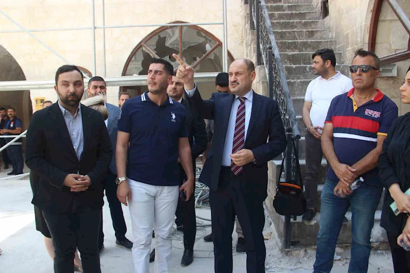 400 yıllık Barutçu Hanı restorasyon çalışmalarıyla yeniden gün yüzüne çıkıyor
