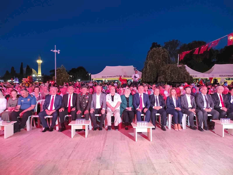 15 Temmuz’un yıldönümünde Tekirdağ’da anlamlı tören
