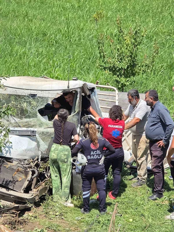 Iğdır’da trafik kazası: 1 yaralı
