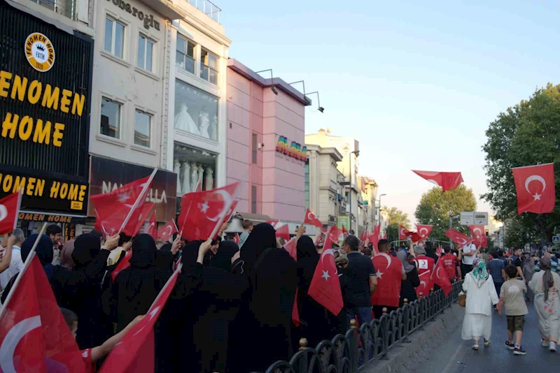 Fatih’te 15 Temmuz Demokrasi ve Milli Birlik Günü’nde 
