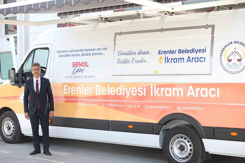 Erenler’de sosyal belediyecilik: İkram araçları sahada
