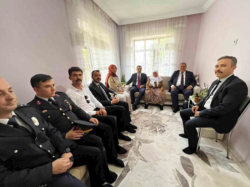 Bozkır’da 15 Temmuz gazisi Albay Aziz Yılmaz’ın ailesine ziyaret
